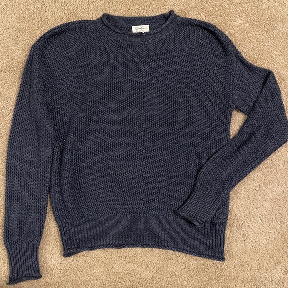 Jessica Simpson Women’s Medium Blue Knit Sweater - Picture 1 of 2